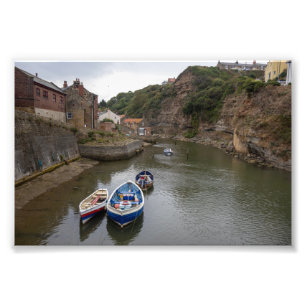 The Calm of Staithes Beck Photo Print