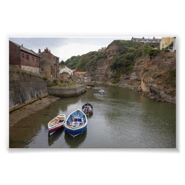The Calm of Staithes Beck Photo Print (Front)