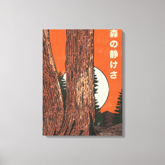 The Calm Of The Forest Canvas Print