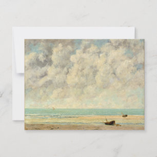 The Calm Sea by Courbet Postcard