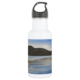 The Calm Water of Akyaka Landscape Art 532 Ml Water Bottle