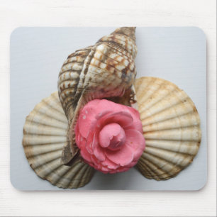 The Camellia And The Shells Mouse Mat