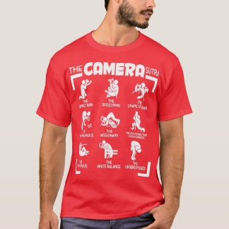 The Camera Sutra Funny Photographer  T-Shirt