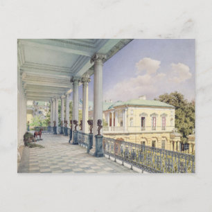 The Cameron Gallery at Tsarskoye Selo, 1859 Postcard