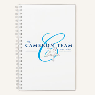 The Cameron Team 5.5” x 8.5” Spiral Notebook