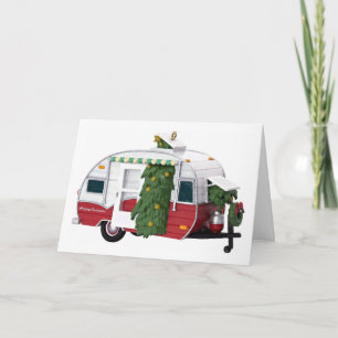 THE *CAMPER* IS READY AND SO ARE WE FOR CHRISTMAS CARD
