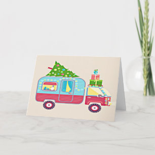THE *CAMPER* IS READY AND SO ARE WE FOR CHRISTMAS CARD