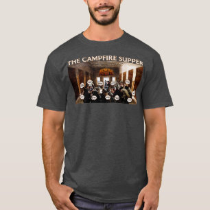 The Campfire Supper Blazing Saddles Fart Scene T-Shirt