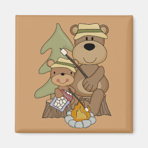The Campfire Tshirts and Gifts Magnet