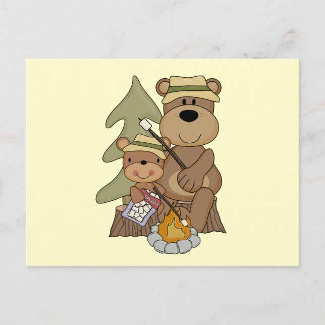 The Campfire Tshirts and Gifts Postcard (Front)