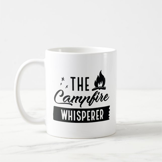 The Campfire Whisperer Coffee Mug (Left)