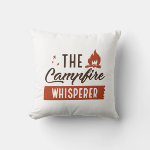 The Campfire Whisperer Cushion