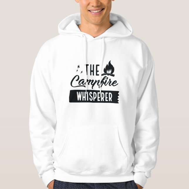 The Campfire Whisperer Hoodie (Front)