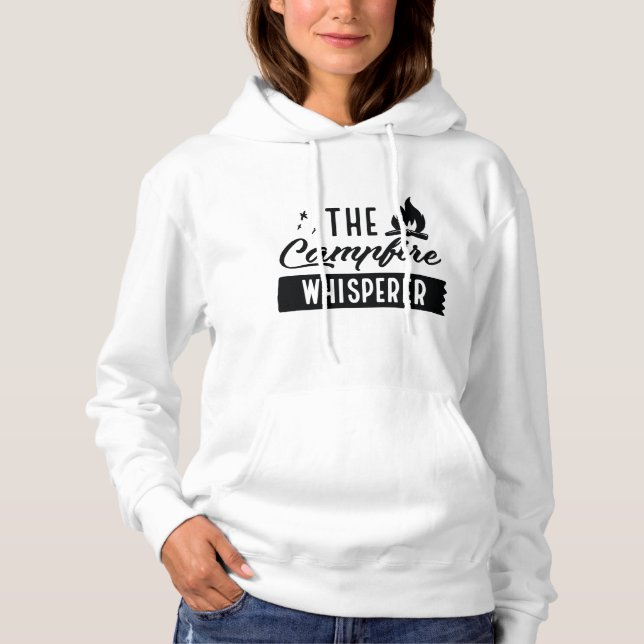 The Campfire Whisperer Hoodie (Front)