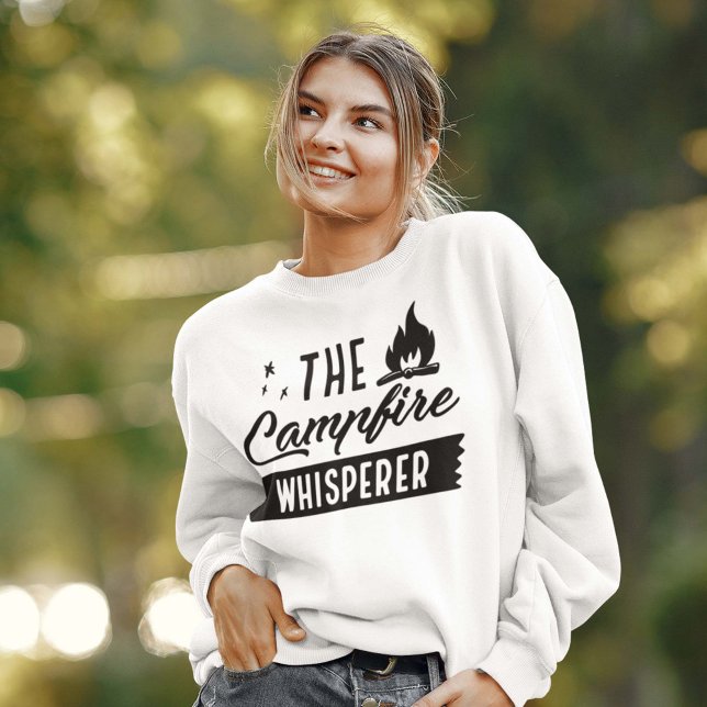 The Campfire Whisperer Sweatshirt (campfire whisperer sweatshirt)