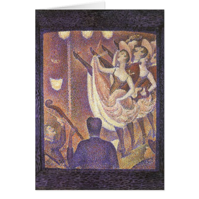 The Can Can Dance, Le Chahut by Georges Seurat (Front)