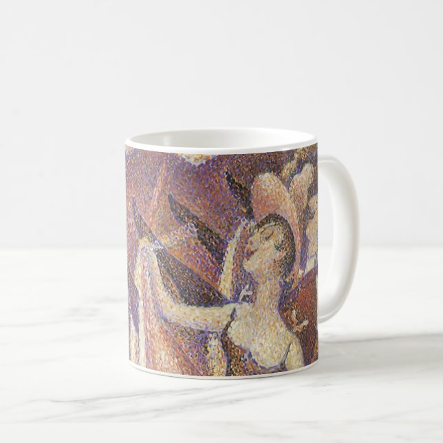 The Can Can Dance, Le Chahut by Georges Seurat Coffee Mug (Front Right)