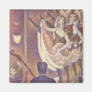 The Can Can Dance, Le Chahut by Georges Seurat Magnet