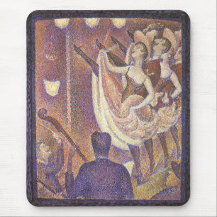 The Can Can Dance, Le Chahut by Georges Seurat Mouse Mat