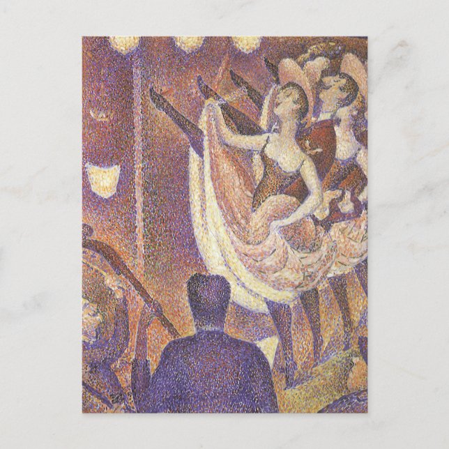 The Can Can Dance, Le Chahut by Georges Seurat Postcard (Front)