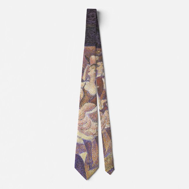The Can Can Dance, Le Chahut by Georges Seurat Tie (Front)