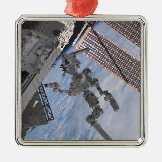 The Canadian-built Dextre robotic system 2 Metal Tree Decoration (Front)