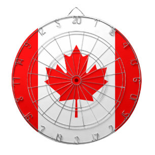 The Canadian Flag - Canada Souvenir Dartboard