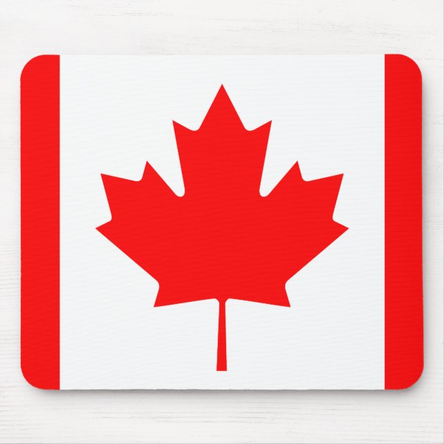 The Canadian Flag - Canada Souvenir Mouse Mat (Front)