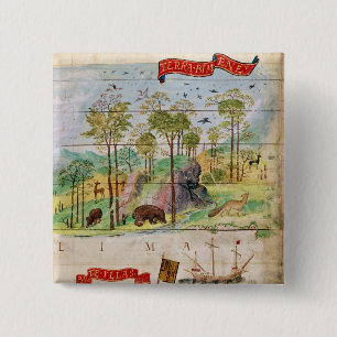 The Canadian Forest 15 Cm Square Badge