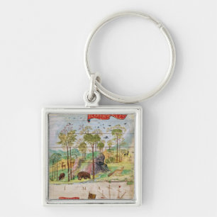 The Canadian Forest Key Ring
