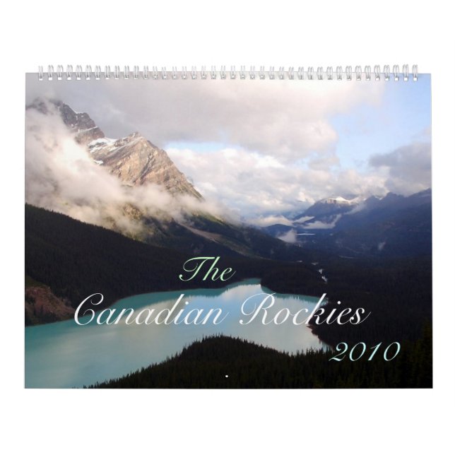 The Canadian Rockies 2012 Calendar (Cover)