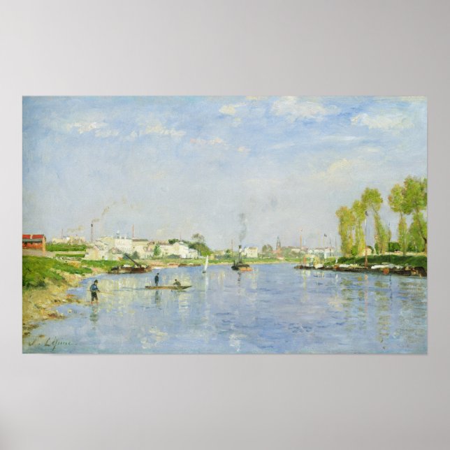 The Canal Saint-Denis Poster (Front)