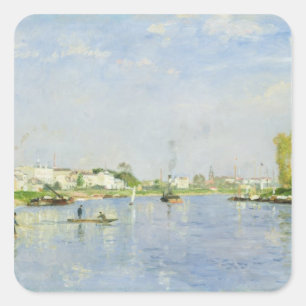 The Canal Saint-Denis Square Sticker