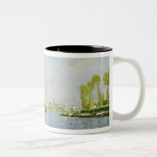 The Canal Saint-Denis Two-Tone Coffee Mug