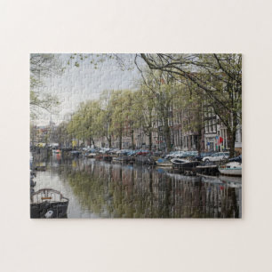 The Canals of Amsterdam Jigsaw Puzzle