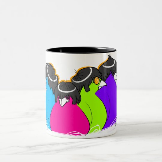 The Canaries Two-Tone Coffee Mug