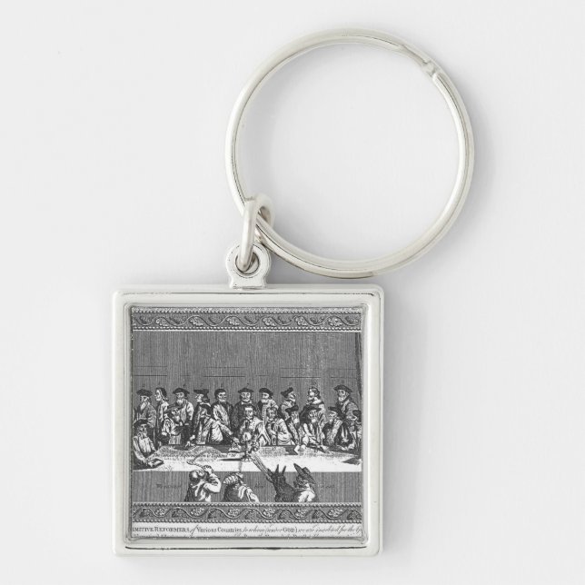 The Candle of Reformation is Lighted' Key Ring (Front)