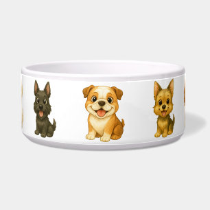 The "Canine Cavalcade" Menagerie: Diverse Breeds