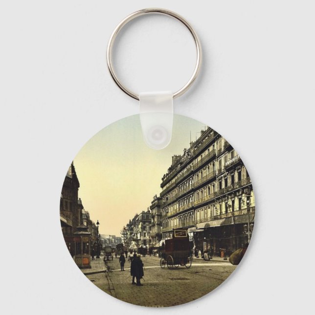 The Cannabiere (i.e., Cannebi�re) and Hotel de Lou Key Ring (Front)