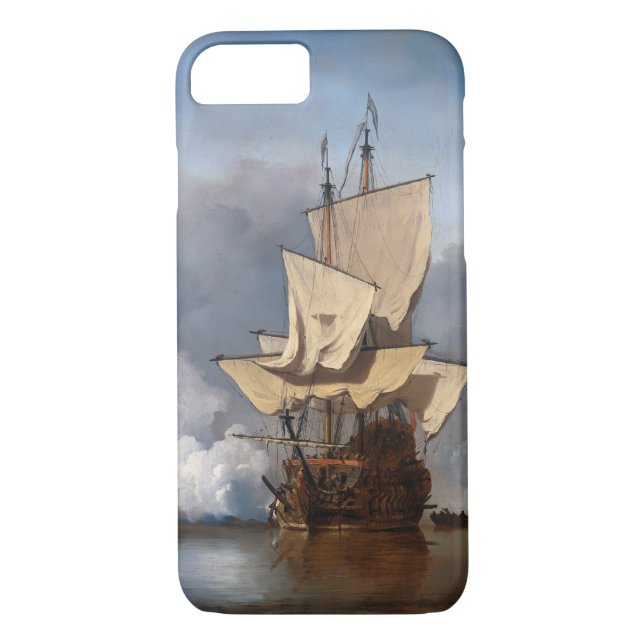 The Cannon Shot Fine Art Case-Mate iPhone Case (Back)