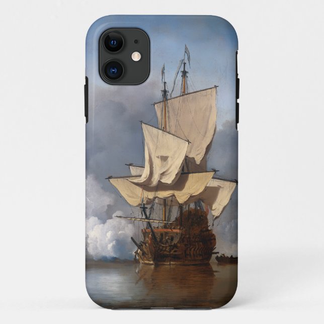 The Cannon Shot Fine Art Case-Mate iPhone Case (Back)
