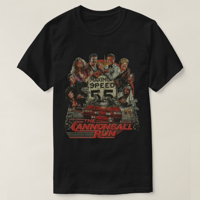 The Cannonball Run 1981  T-Shirt (Design Front)