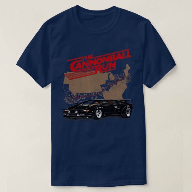 The Cannonball Run 2 T-Shirt (Design Front)
