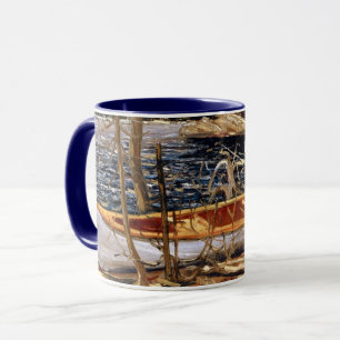 The Canoe, fine art by Tom Thomson Mug