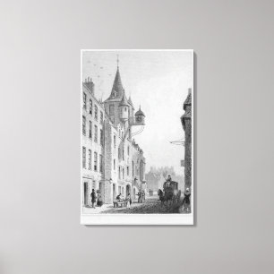 The Canongate Tolbooth, Edinburgh Canvas Print