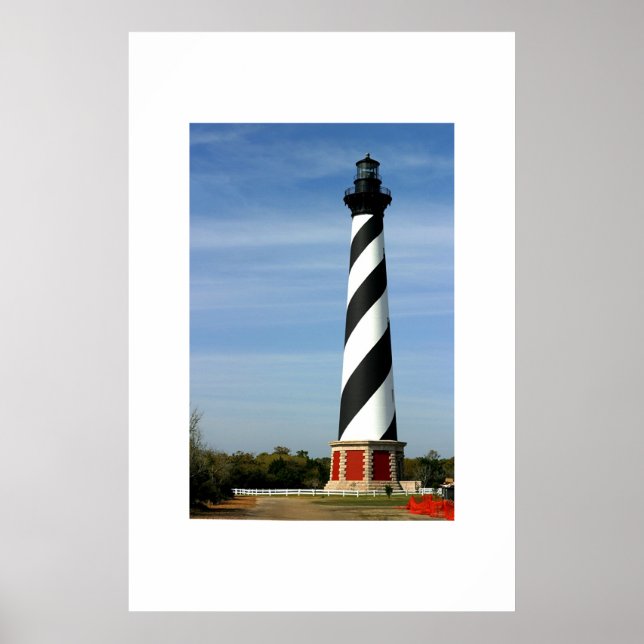 The Cape Hatteras Lighthouse Poster (Front)