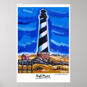 The Cape Hatteras Lighthouse Poster