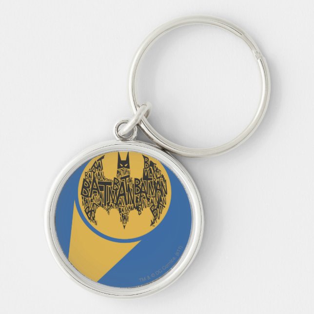 The Caped Crusader Key Ring (Front)