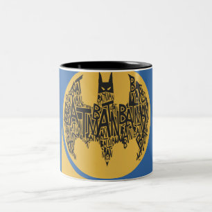 The Caped Crusader Two-Tone Coffee Mug