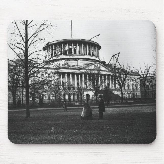 The Capitol Building in Washington D.C. Mouse Mat (Front)